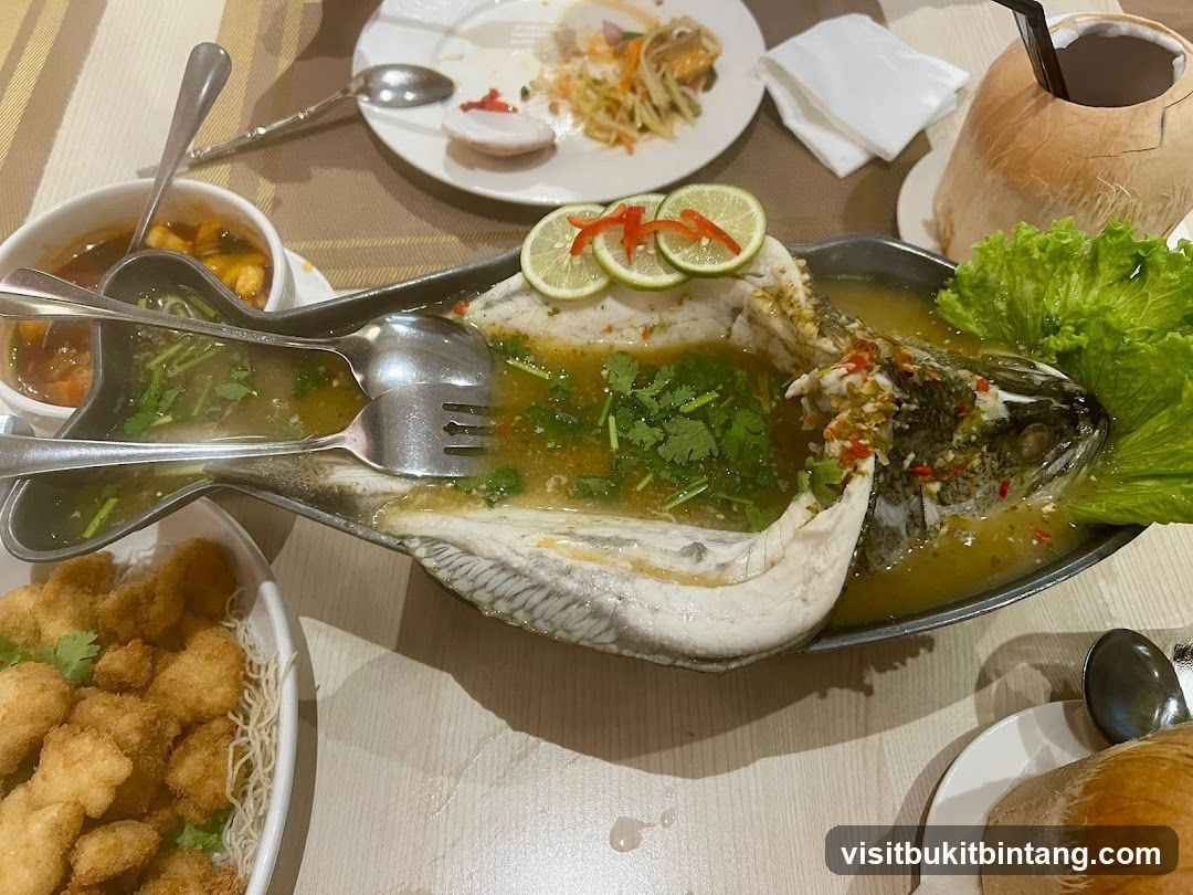 Steamed Fish with Lime and Chili