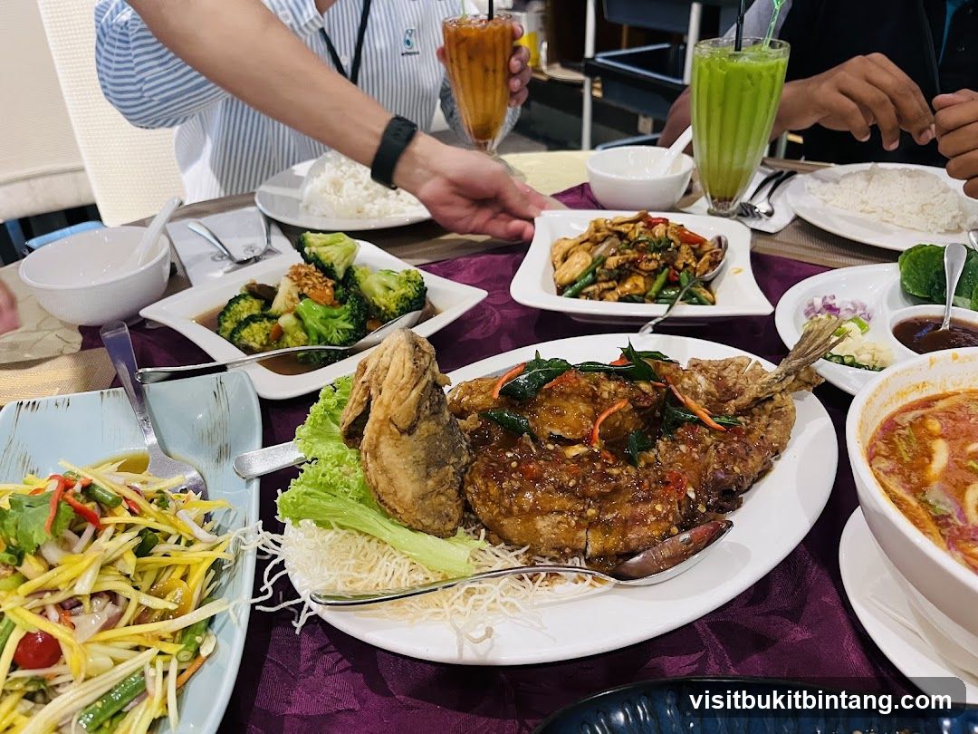 Thai Food Spread