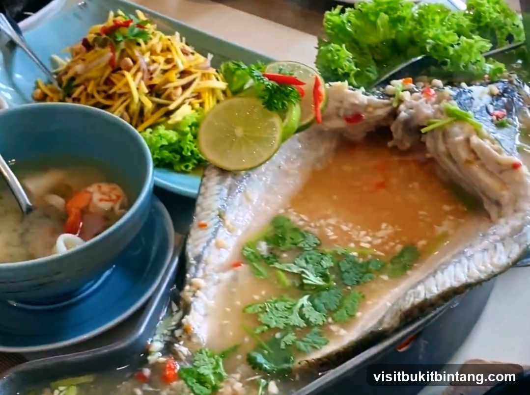 Steamed Fish with Lime and Soup