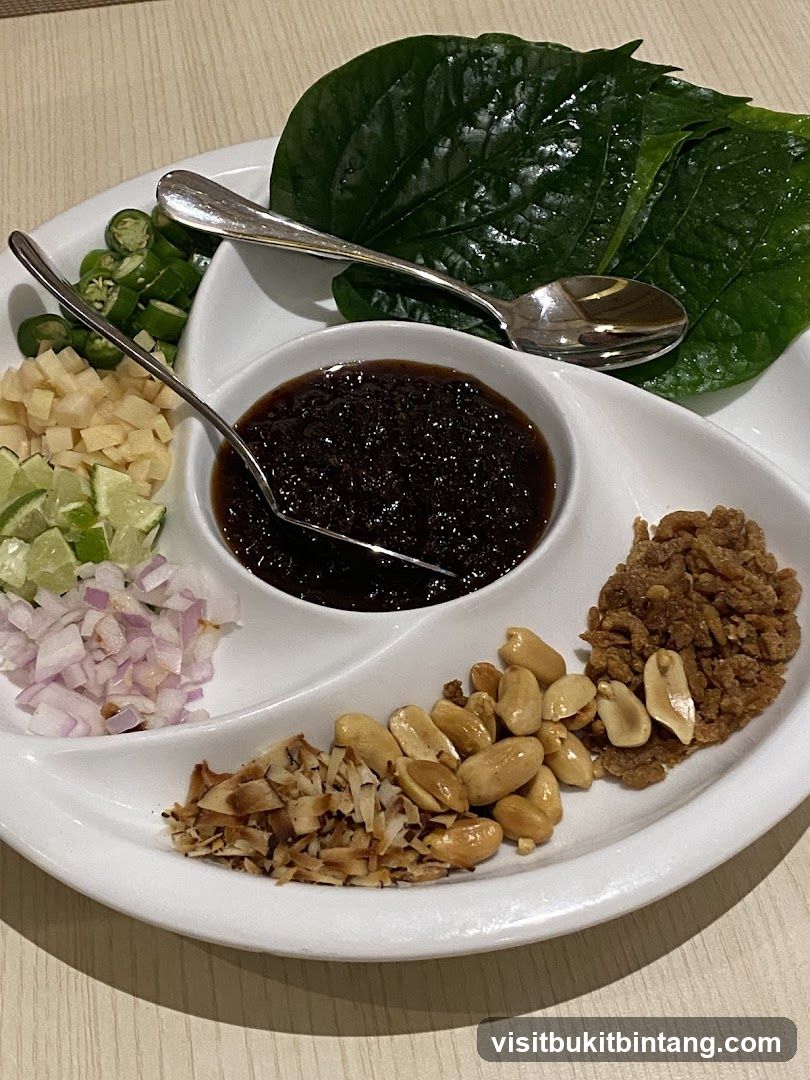 Miang Kham Ingredients