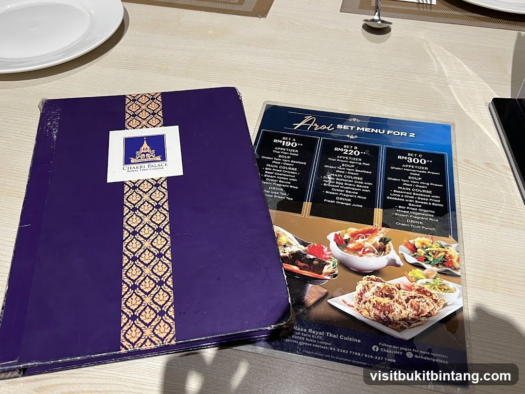 Aroi Set Menu For 2
