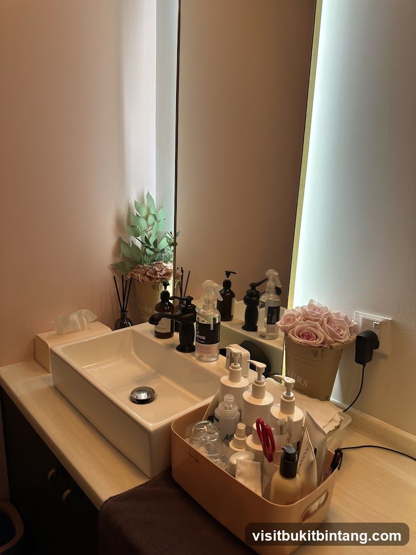 Spa Vanity Area