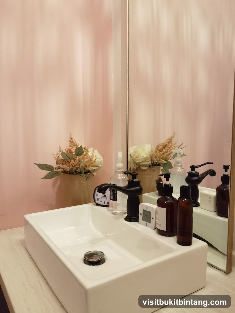 Bathroom Sink Area