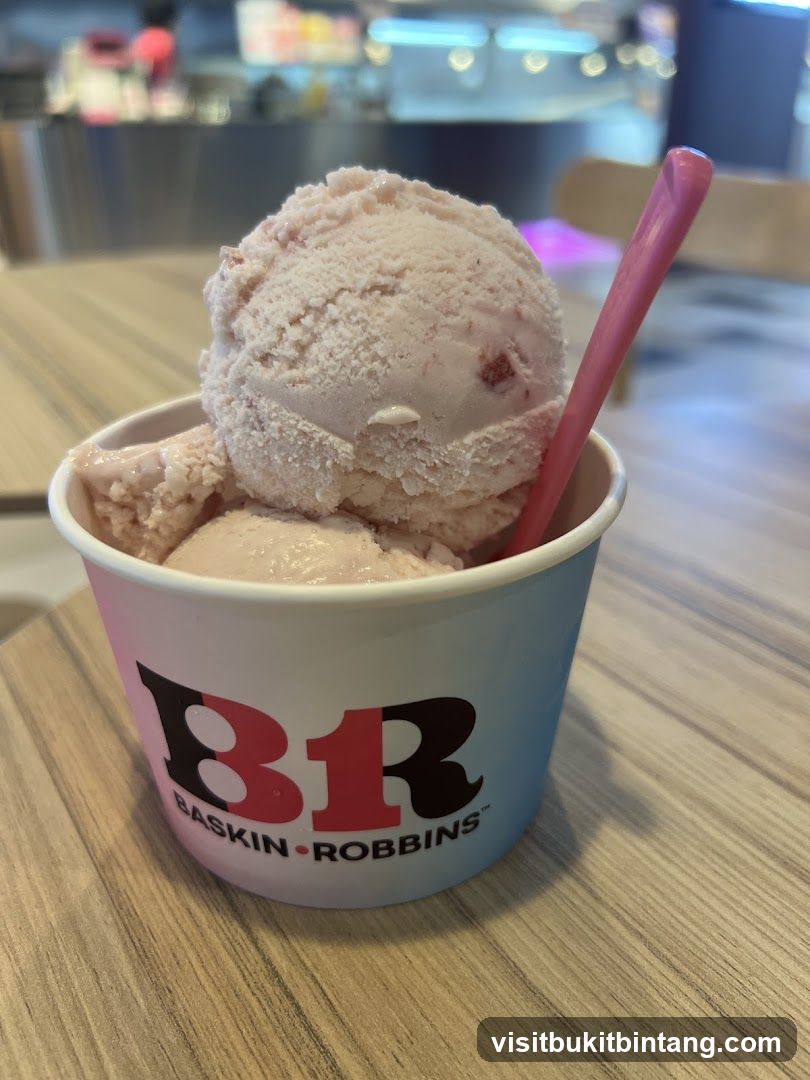 Ice cream in a cup