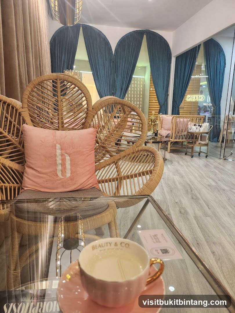 Salon Waiting Area