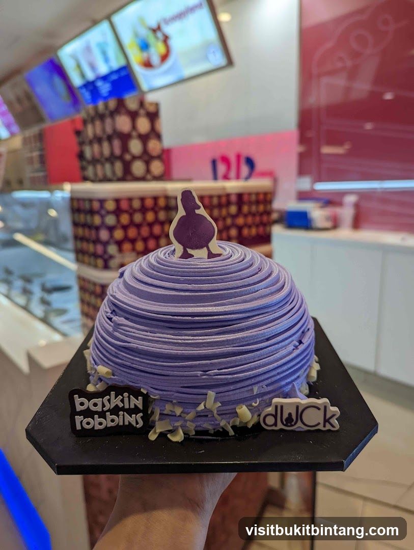 Baskin Robbins Cake