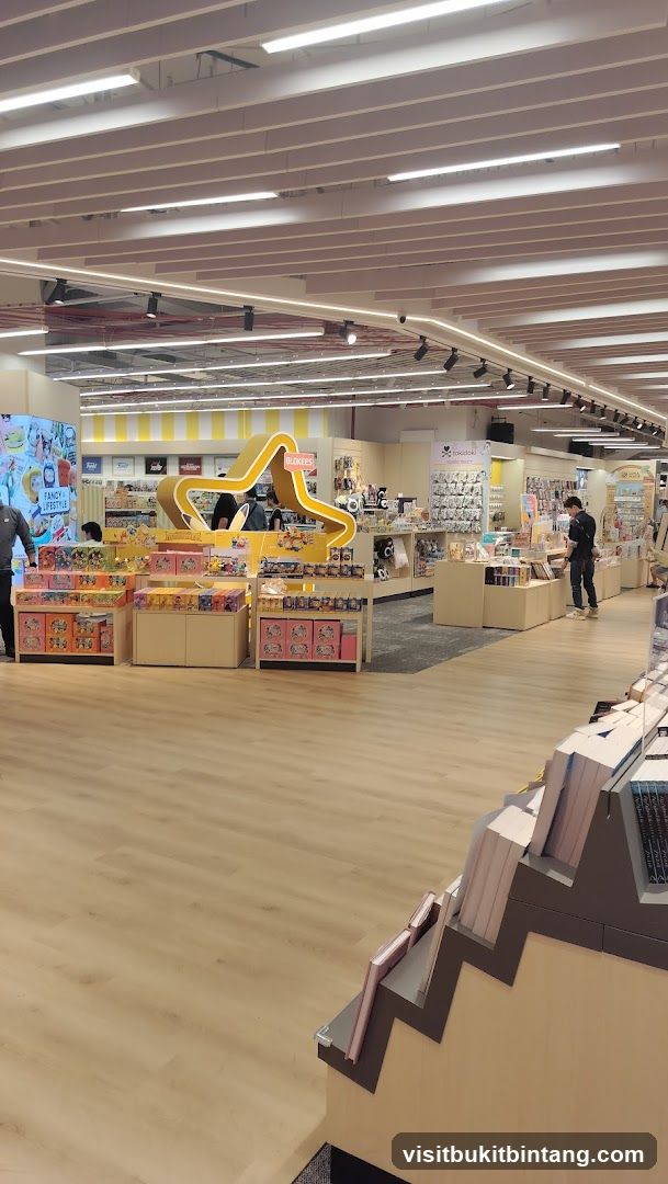 Interior of a retail store