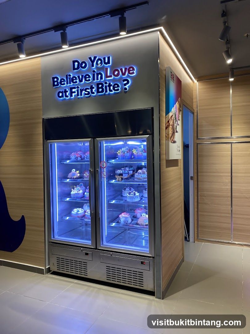 Ice Cream Cakes Display