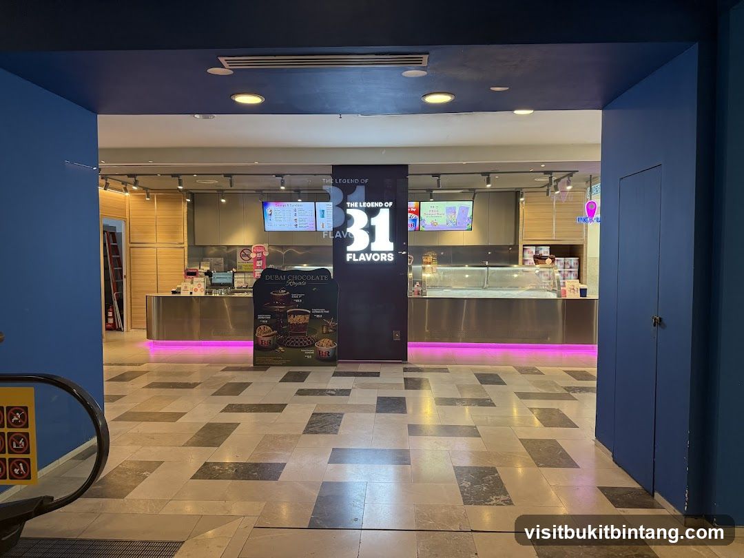 Ice Cream Shop Interior