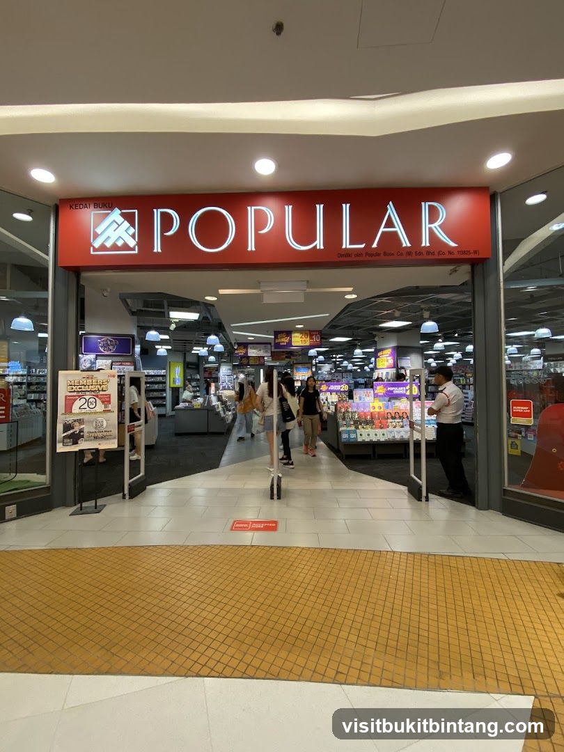 Popular Bookstore Entrance