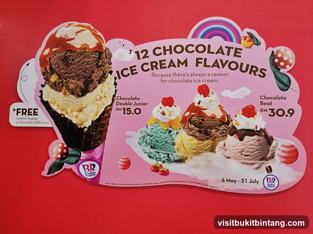 Baskin Robbins Chocolate Ice Cream Flavours