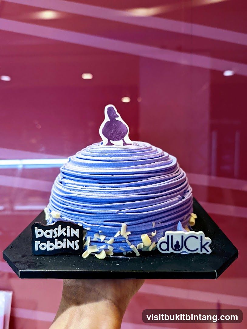 Baskin Robbins Duck Cake