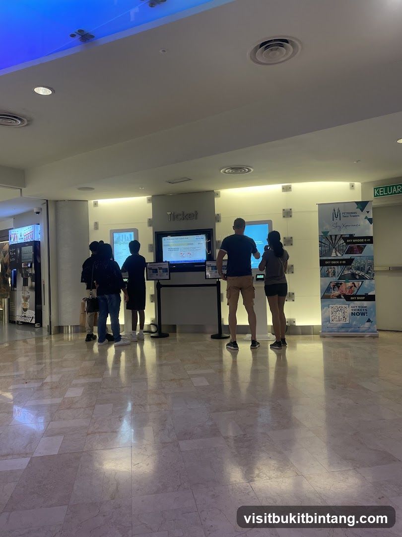 Ticket Kiosk Area