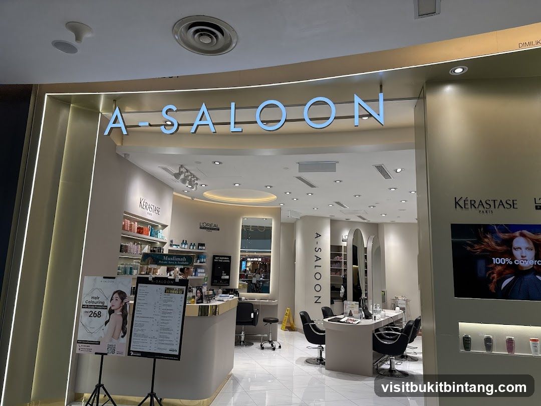 A-Saloon Sunway Pyramid - Highly Recommended Best Salon in Bandar Sunway