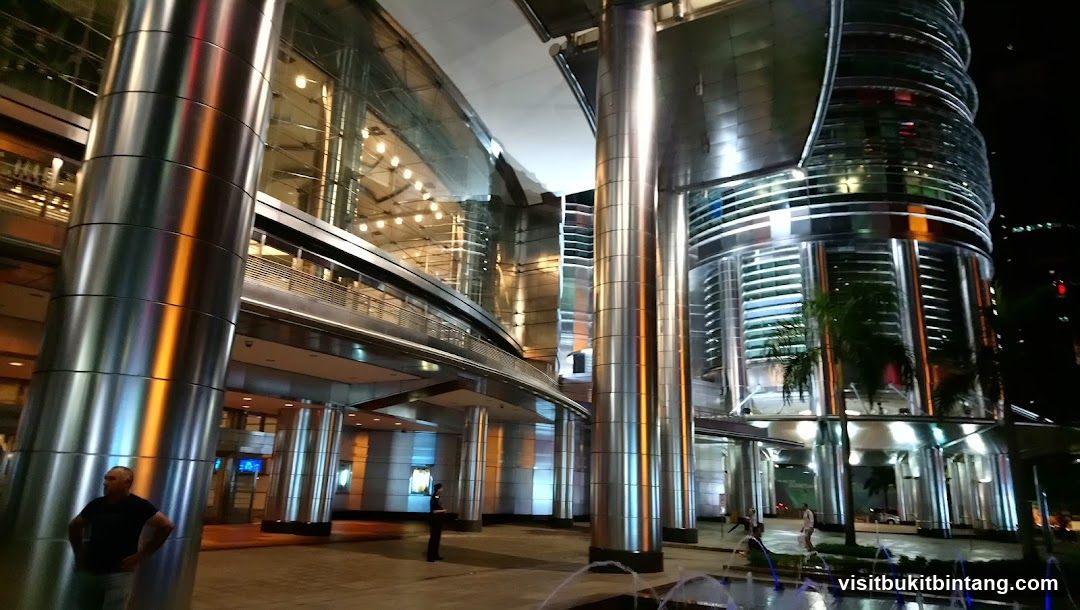 Modern Building Exterior at Night