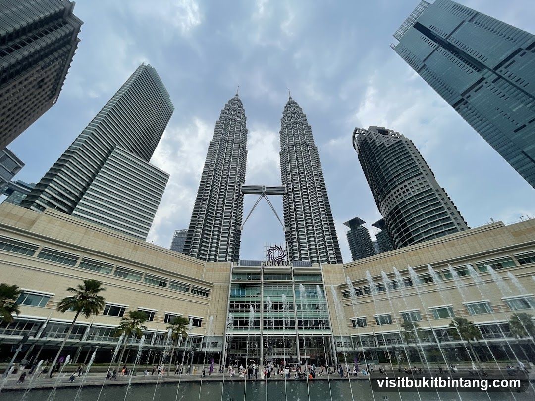 Petronas Towers and Surrounding Buildings