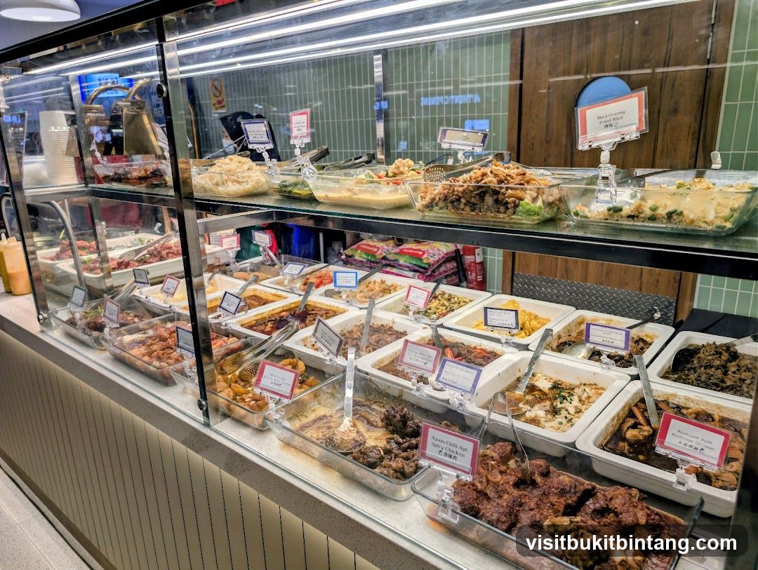 Buffet Food Display