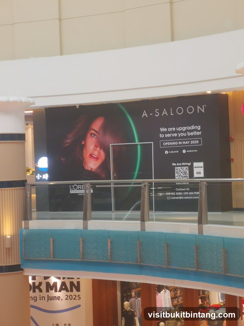 A-Saloon Advertisement