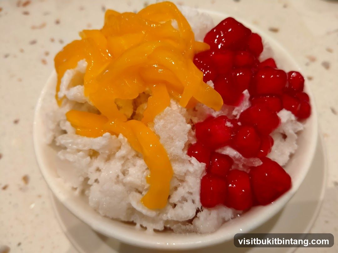 Shaved Ice Dessert
