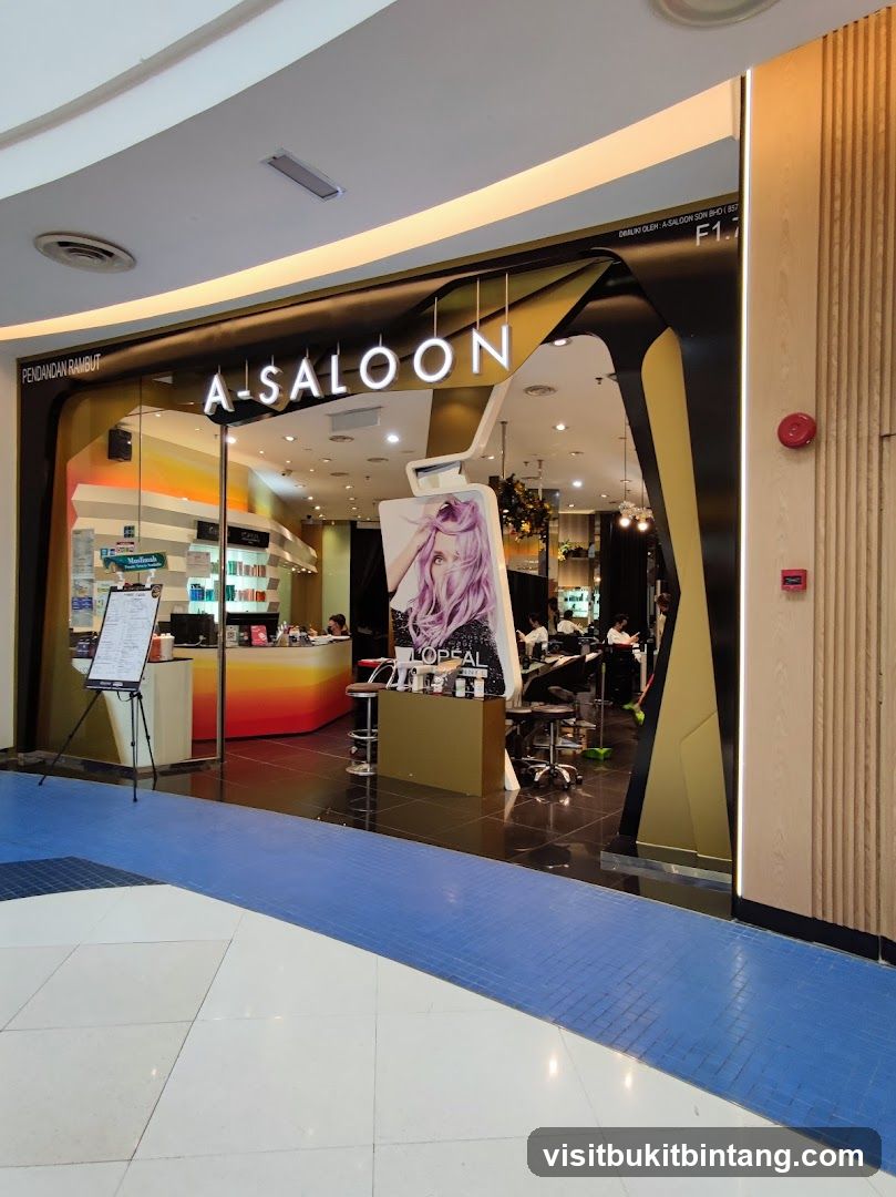 A-Saloon Sunway Pyramid - Highly Recommended Best Salon in Bandar Sunway