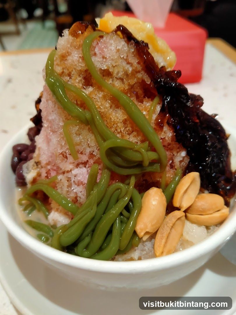 Dessert with Shaved Ice