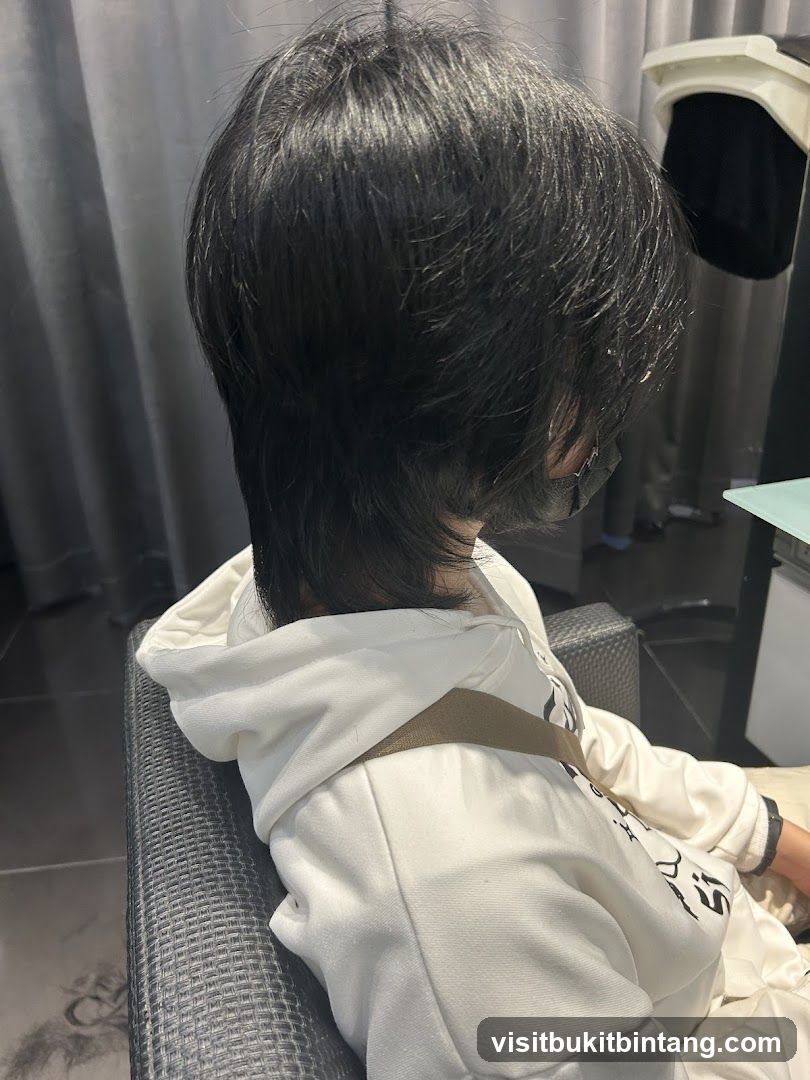 Person in a Salon Chair