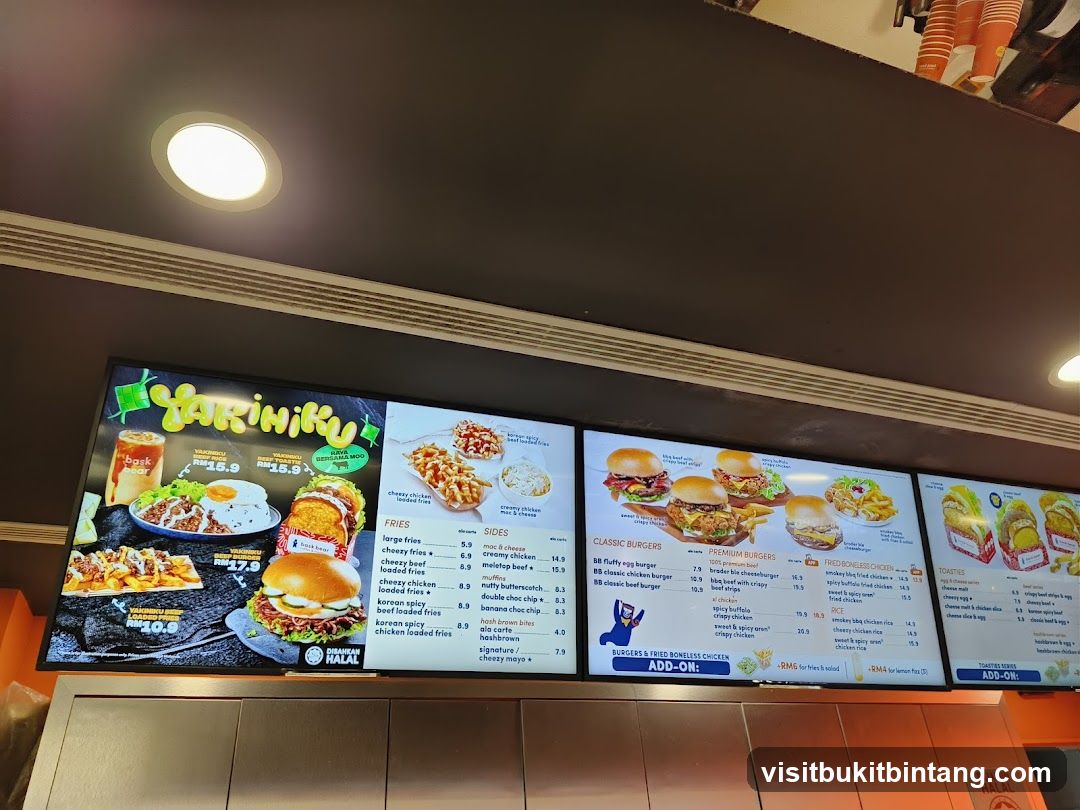 YARINIKU Menu