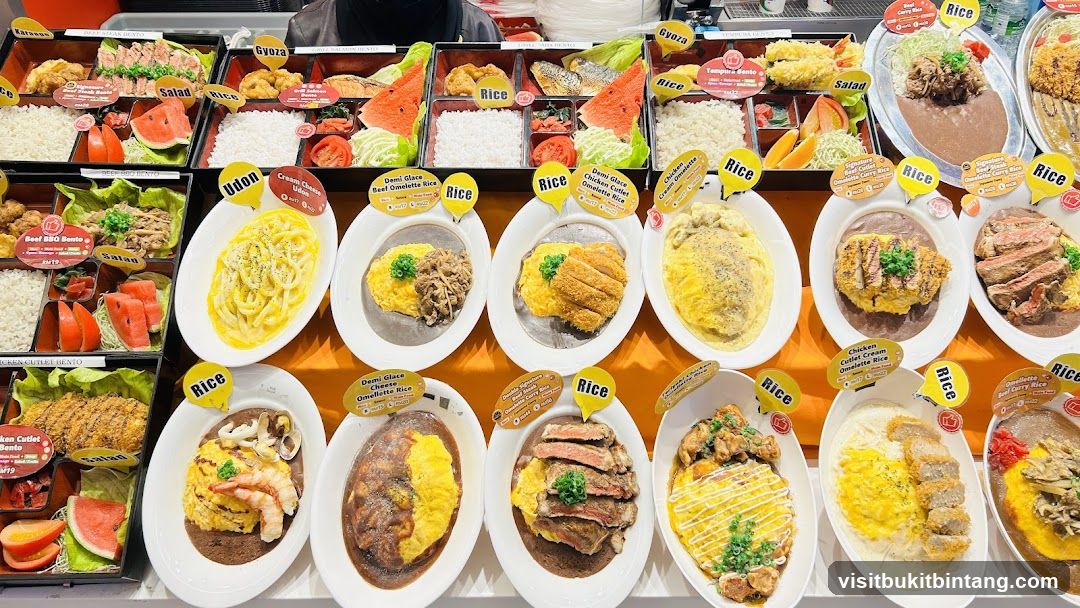 Japanese Food Display