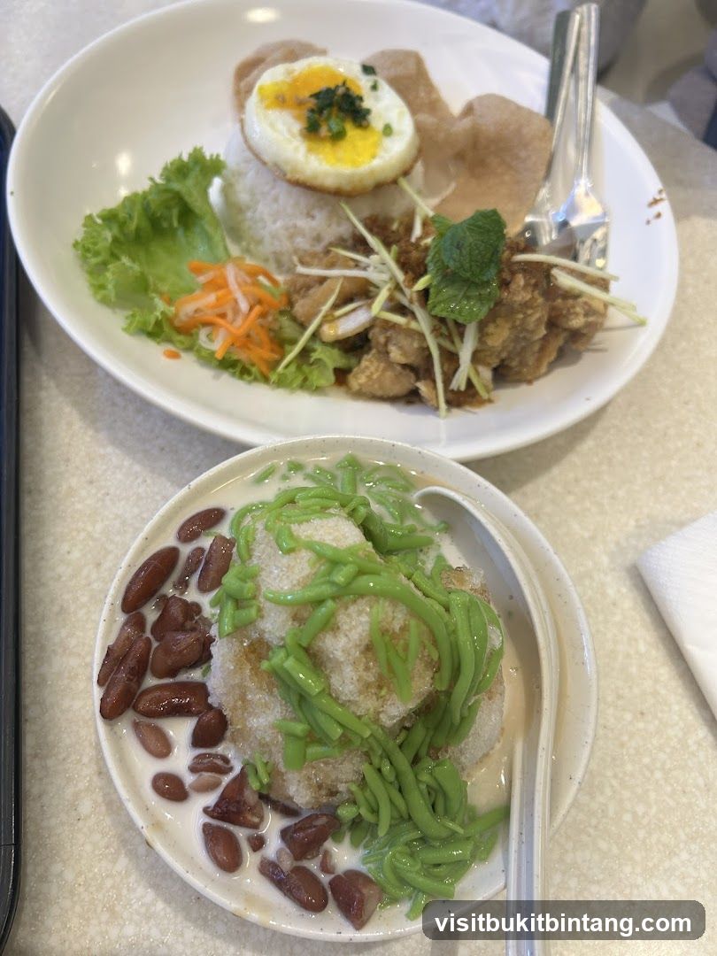 Asian Desserts and Meal