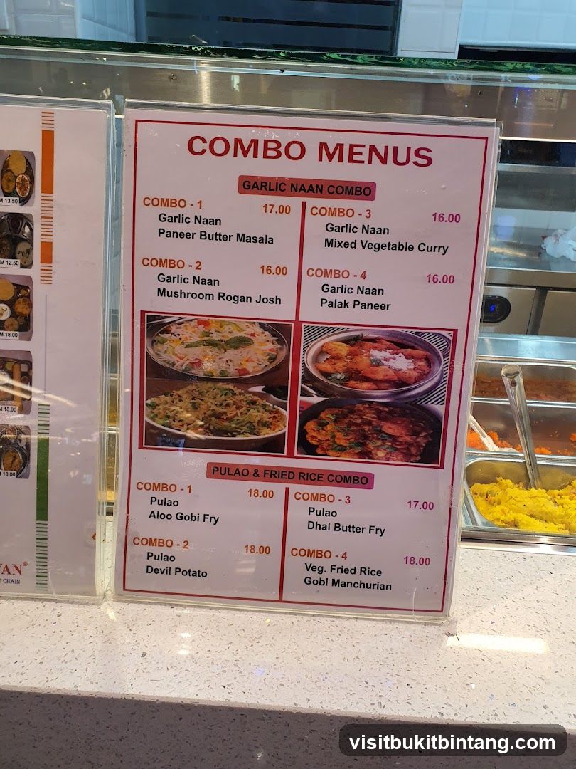 COMBO MENUS