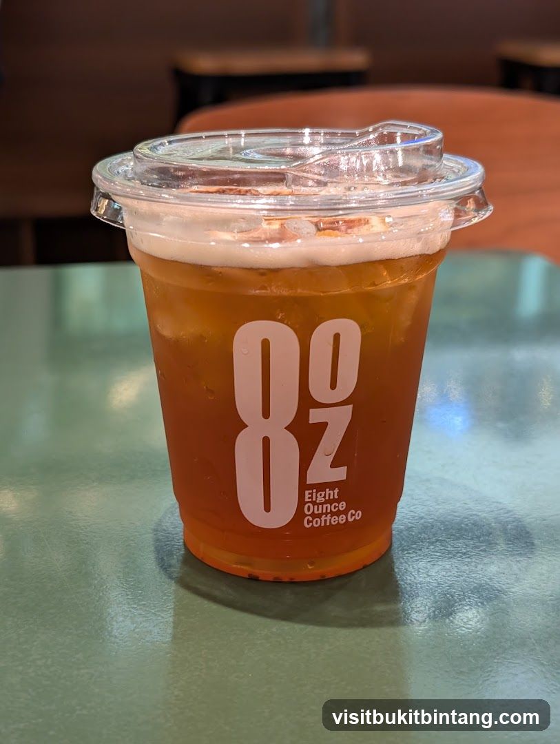 Iced Tea in a Branded Cup
