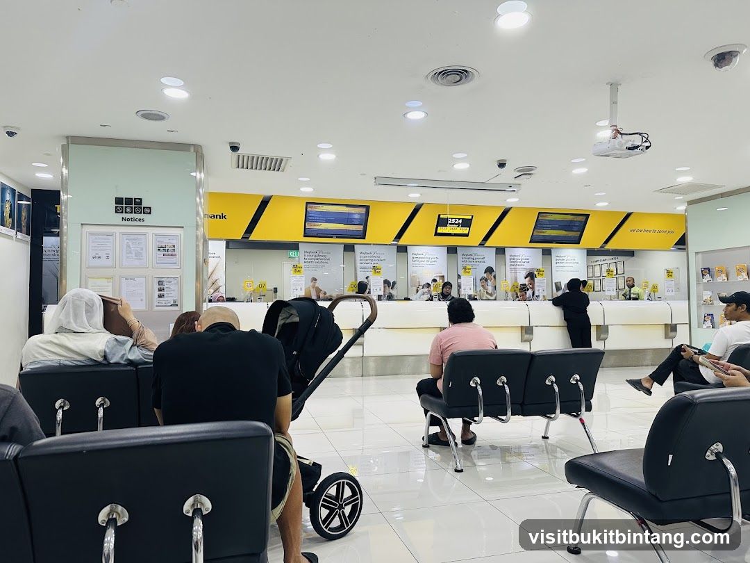 Bank Interior with Waiting Area