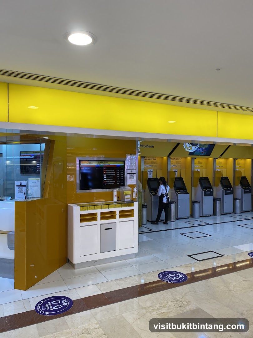Bank ATM Area