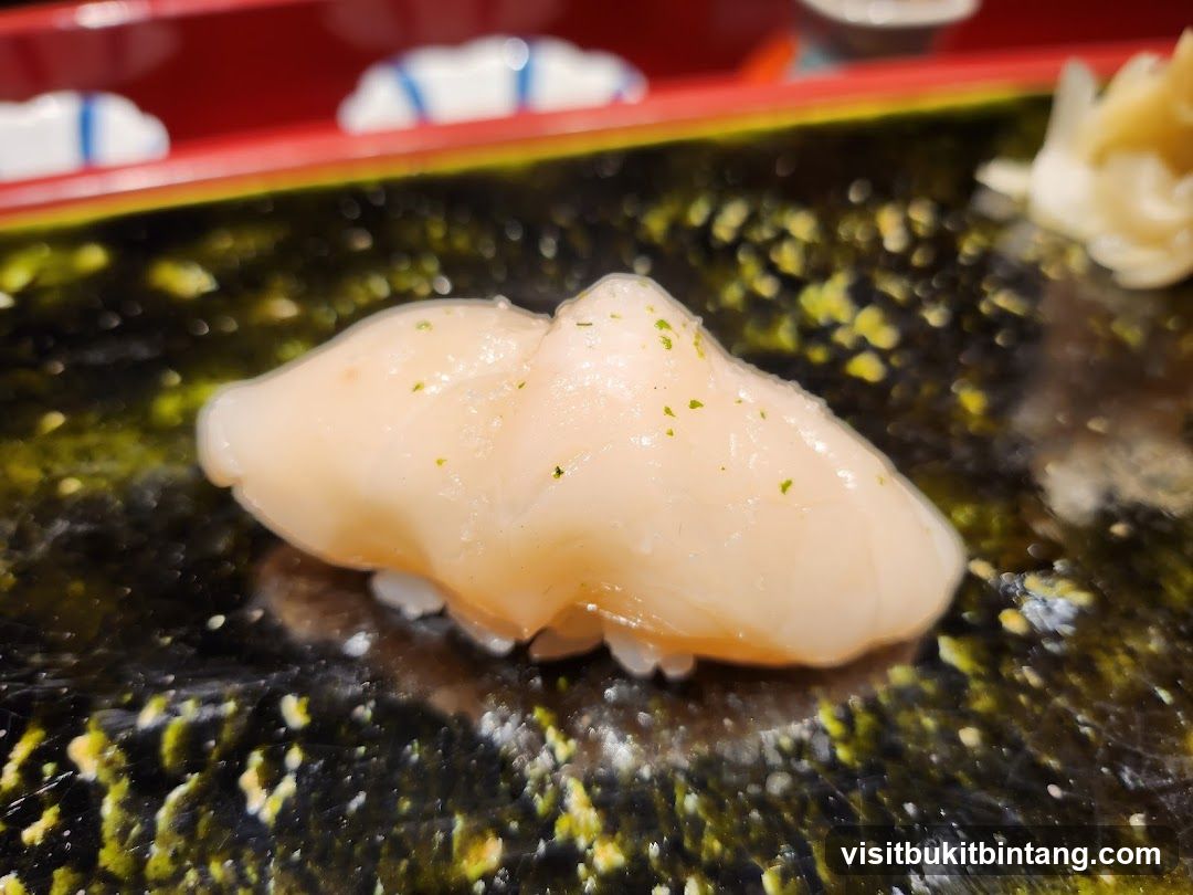 Scallop Nigiri Sushi
