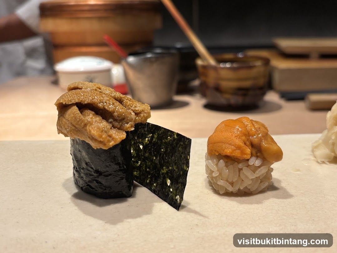 Sea Urchin Sushi