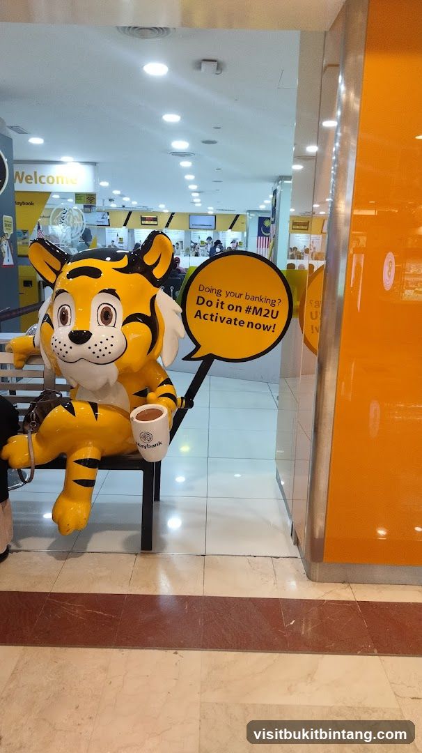 Maybank Tiger Mascot