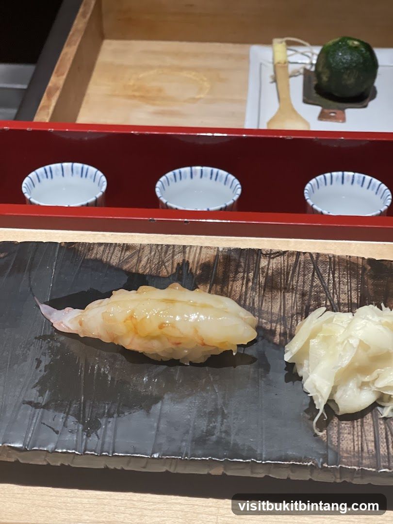Sushi with Pickled Ginger