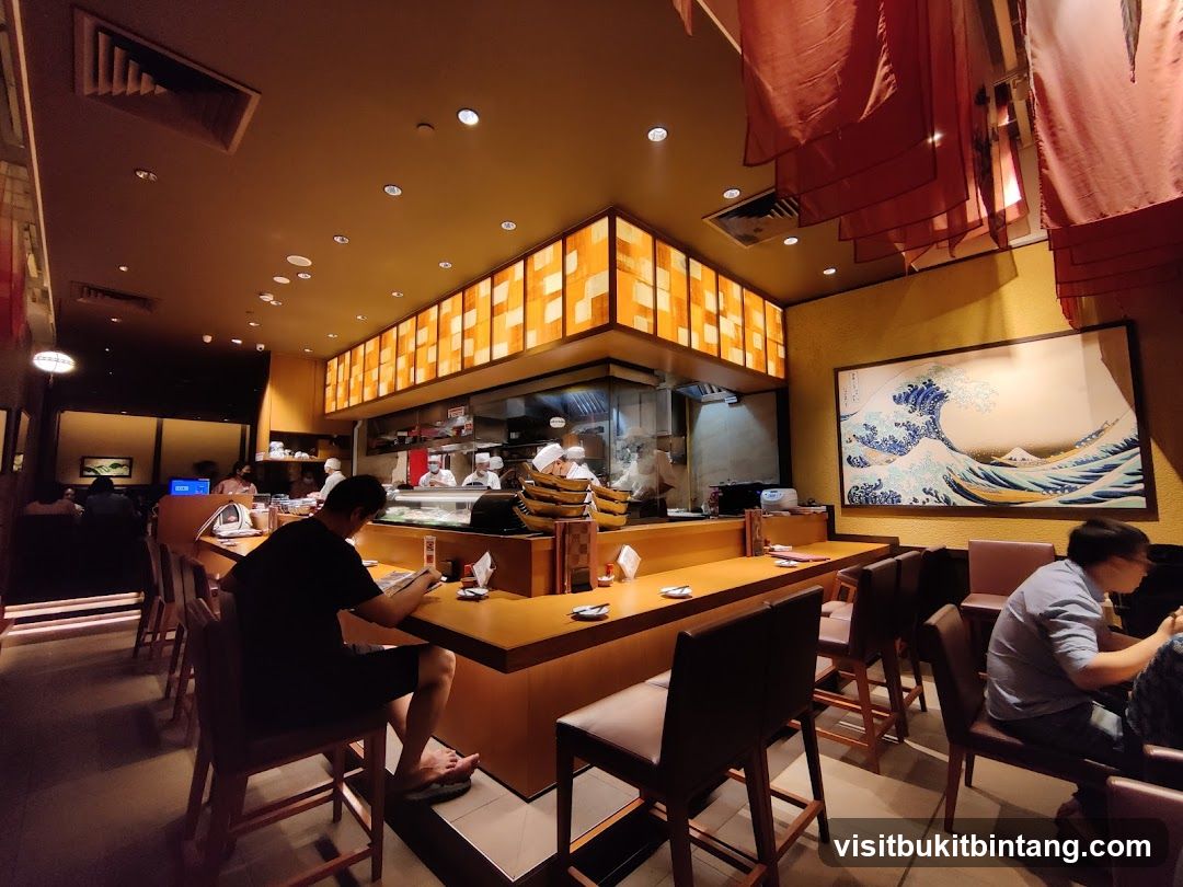 Sushi Restaurant Interior