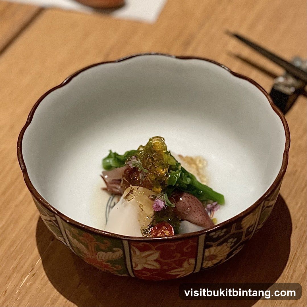 Appetizer in a Decorative Bowl