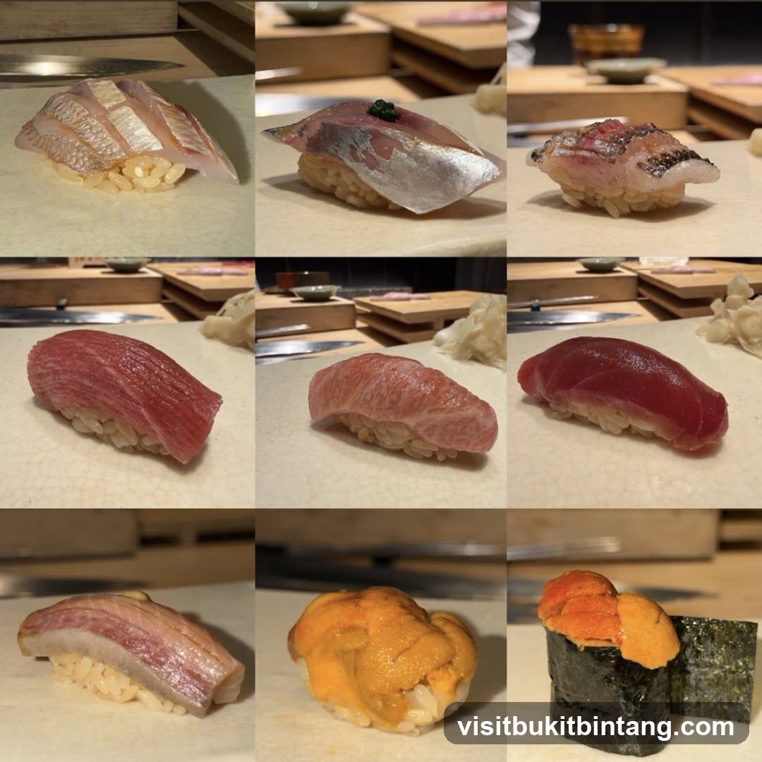 Assortment of Sushi