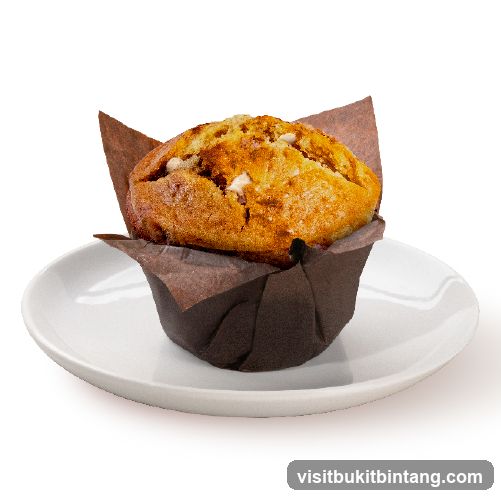 Muffin on a Plate