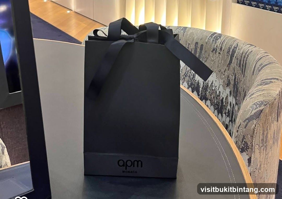 Black Gift Bag with Ribbon