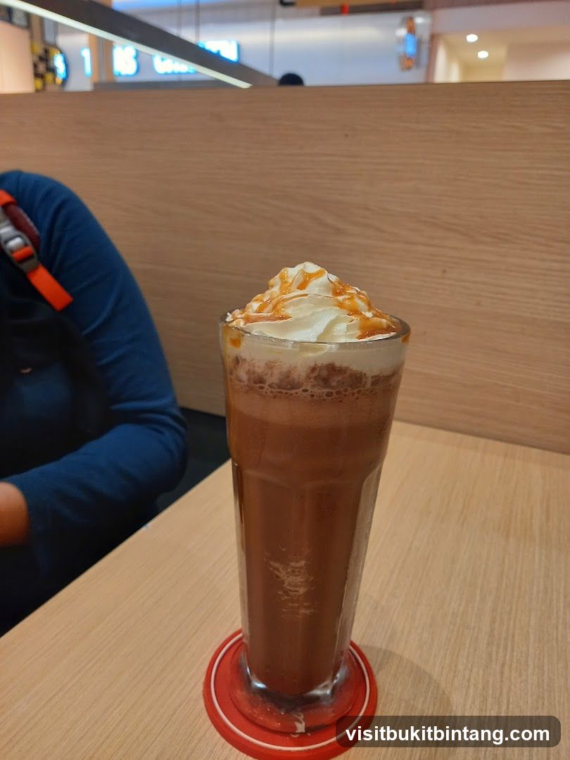 Chocolate Drink with Whipped Cream