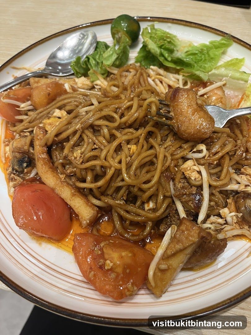 Noodles with Tomatoes and Greens