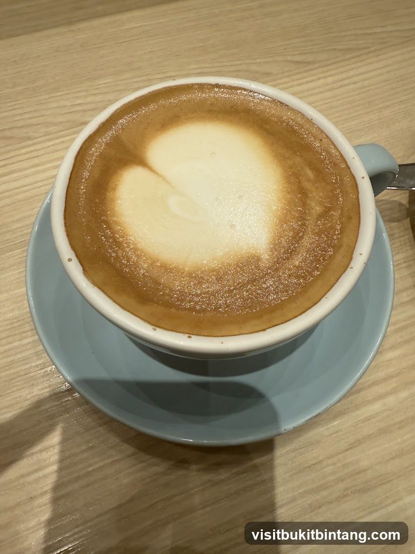 Cappuccino with Heart Latte Art