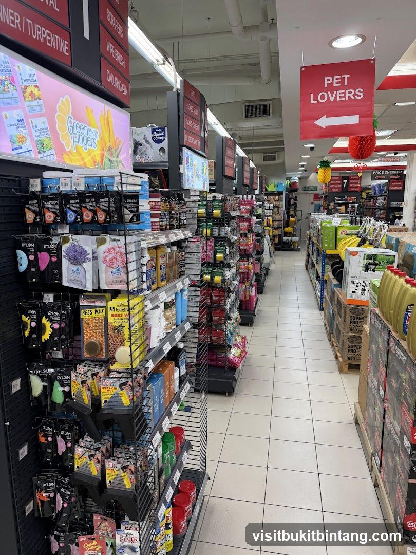 Aisle in a store