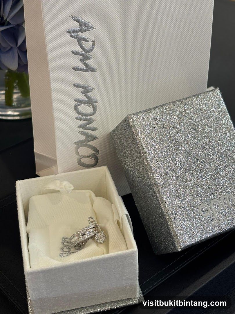 Jewelry in a gift box