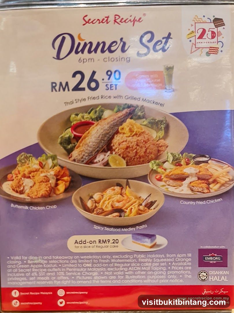 Secret Recipe Dinner Set