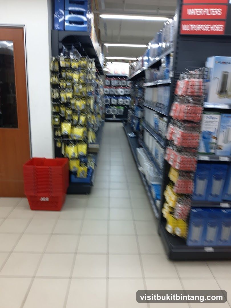 Aisle in a store