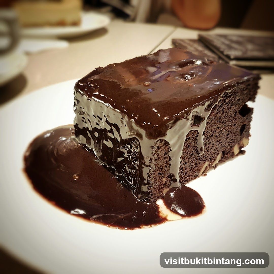 Chocolate Cake Slice